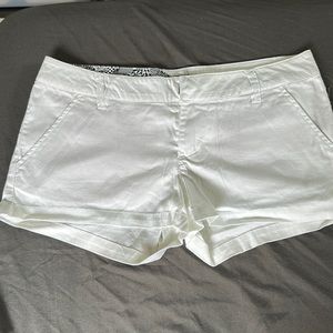 Volcom White Shorts